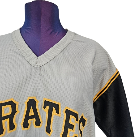 Vintage Park Antony MLB Pittsburgh Pirates Roberto Clemente Jersey Size XL - Picture 3 of 10